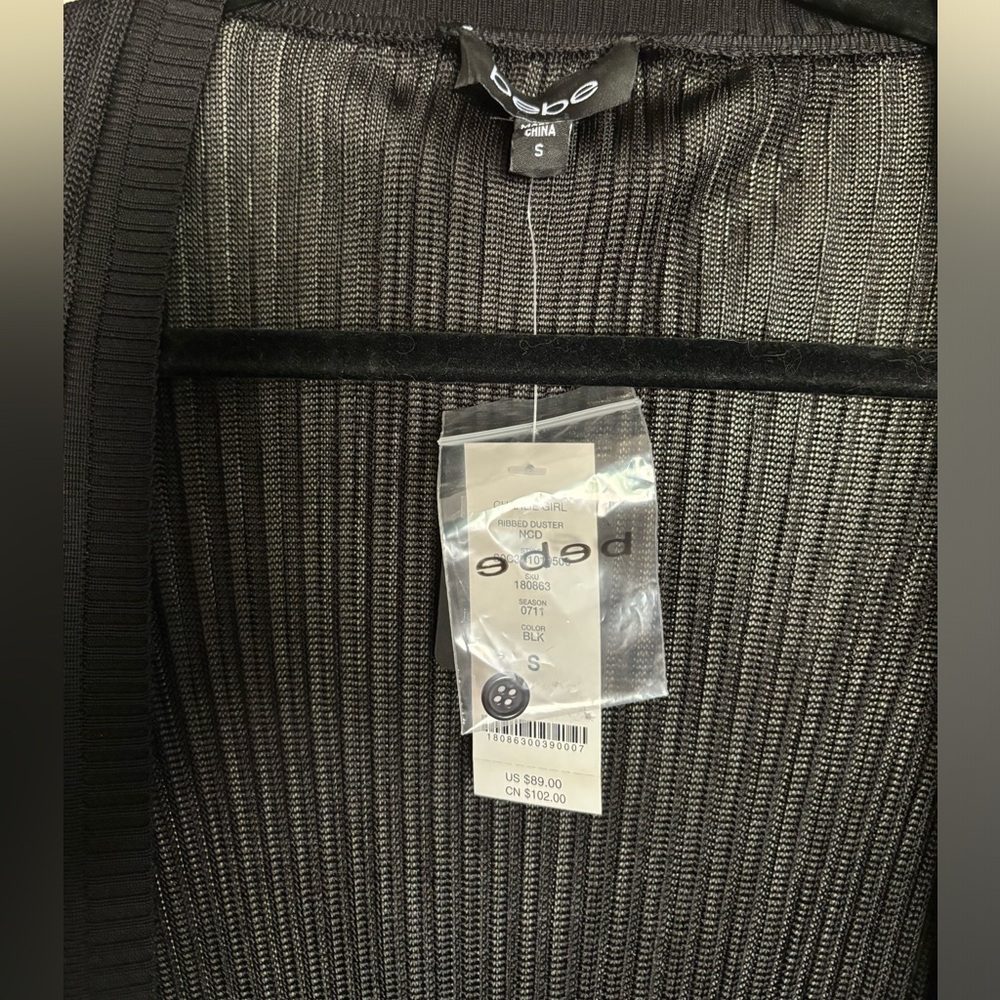 Bebe Ribbed Duster - Picture 6 of 6